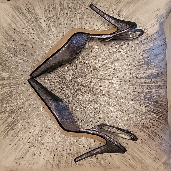 Walter Steiger Silver Gray heels - Picture 7 of 7